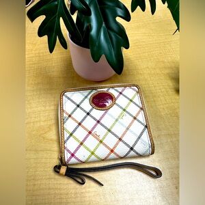 Coach Multicolor Plaid Wallet